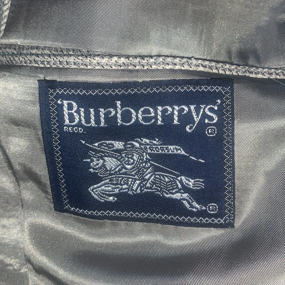 Vintage Burberry Wool Sport Coat